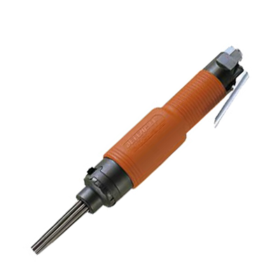 Desincrustador pneumático reto para remoção de escória, ferrugem e carepas de solda.