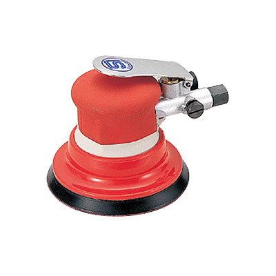 Lixadeira orbital SI-3101M com disco de 5″ e órbita de 5 mm para acabamento de superfícies metálicas e plásticas.