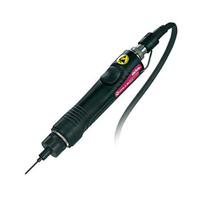 Parafusadeira reta de precisão DLV 74 para parafusos miniatura com torque controlado e estrutura leve.