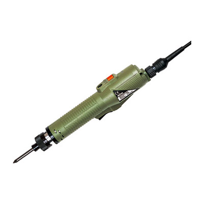 Parafusadeira reta série DLV para montagem de precisão com controle de torque e design ergonômico industrial.