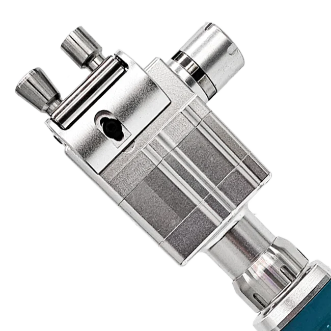 Fixador de guarnição automotiva Makita RVC RIS® reto com cabeçote ajustável da M Shimizu.