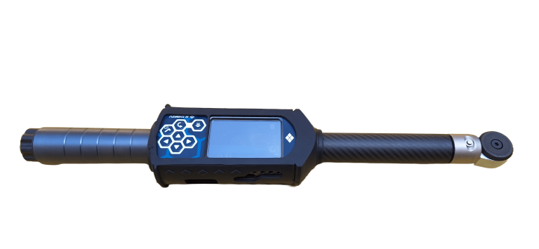 Torquímetro Digital Phoenix III com medição de torque e ângulo, ideal para controle de qualidade e produção industrial – Distribuição M Shimizu