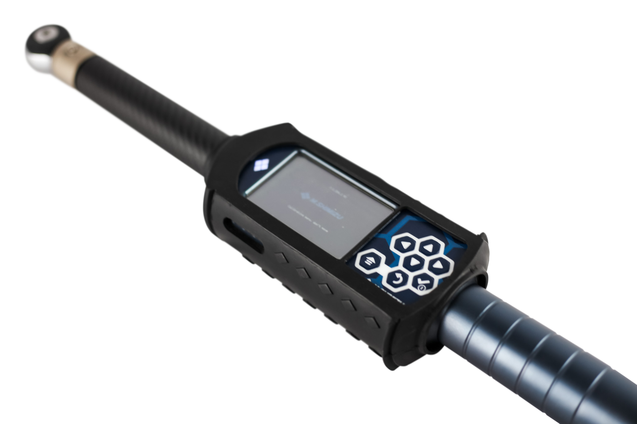 Torquímetro Digital Phoenix III com medição de torque e ângulo, ideal para controle de qualidade e produção industrial – Distribuição M Shimizu