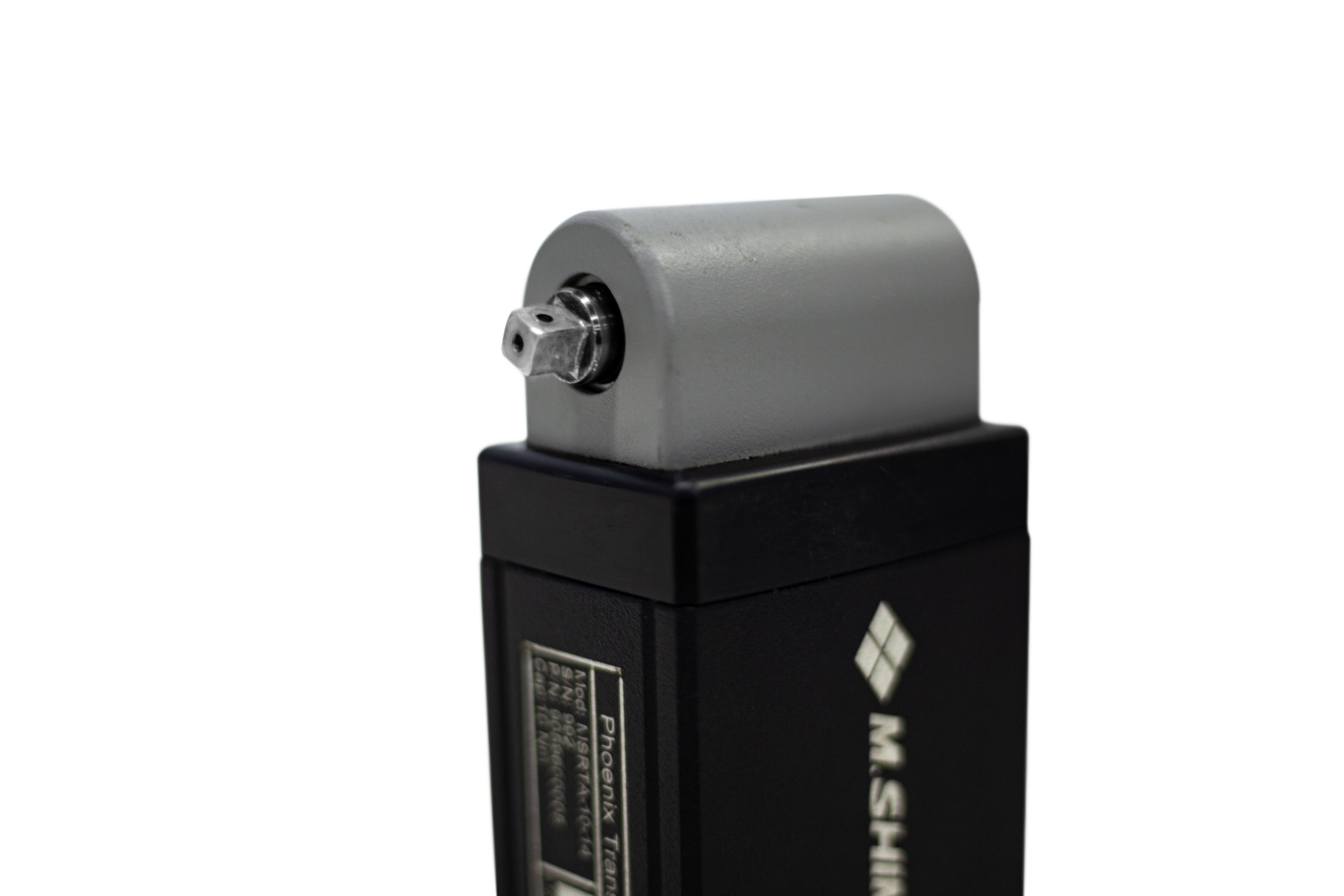 Transdutor Rotativo Wireless MSRT-QC da M Shimizu com leitura de torque e ângulo via Wi-Fi, ideal para controle de qualidade e processos industriais